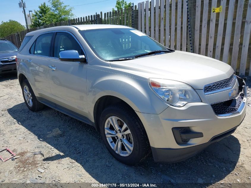 2013 Chevrolet Equinox Ls VIN: 2GNALBEKXD1234973 Lot: 39407175