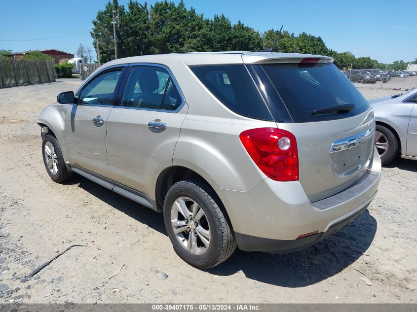 2013 Chevrolet Equinox Ls VIN: 2GNALBEKXD1234973 Lot: 39407175