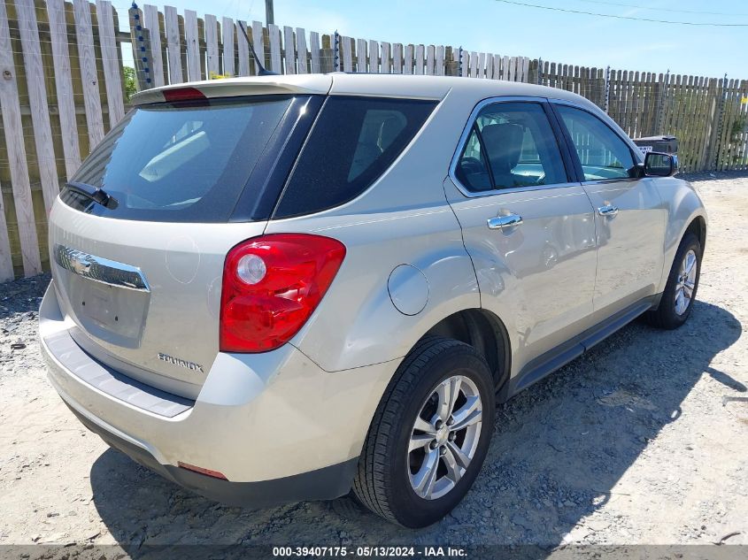 2013 Chevrolet Equinox Ls VIN: 2GNALBEKXD1234973 Lot: 39407175