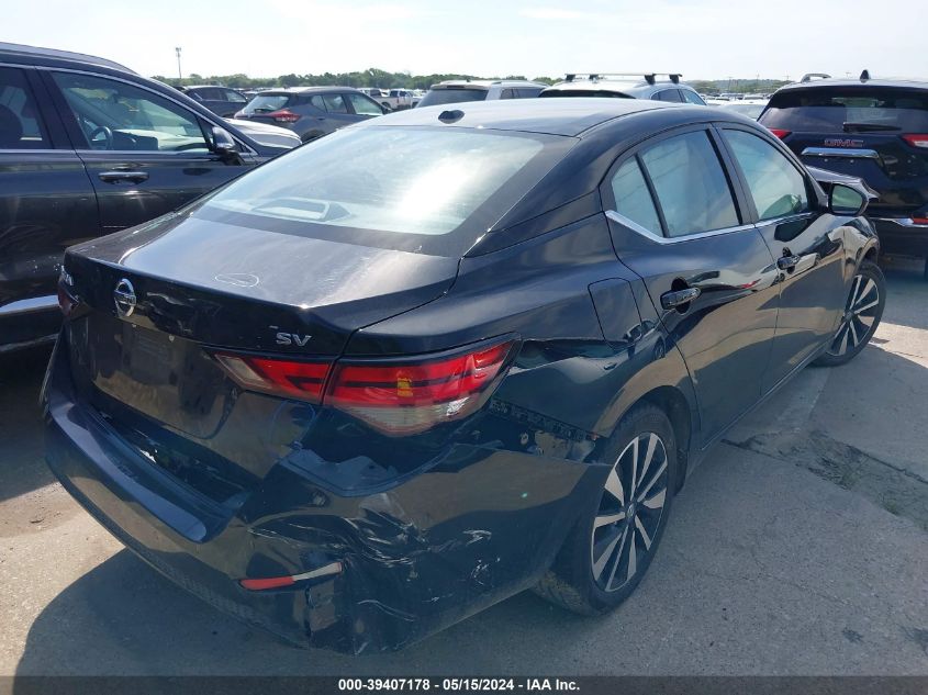 2022 Nissan Sentra Sv Xtronic Cvt VIN: 3N1AB8CV6NY312599 Lot: 39407178