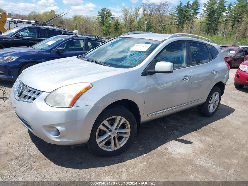 2012 Nissan Rogue Sv VIN: JN8AS5MV0CW411342 Lot: 39407179