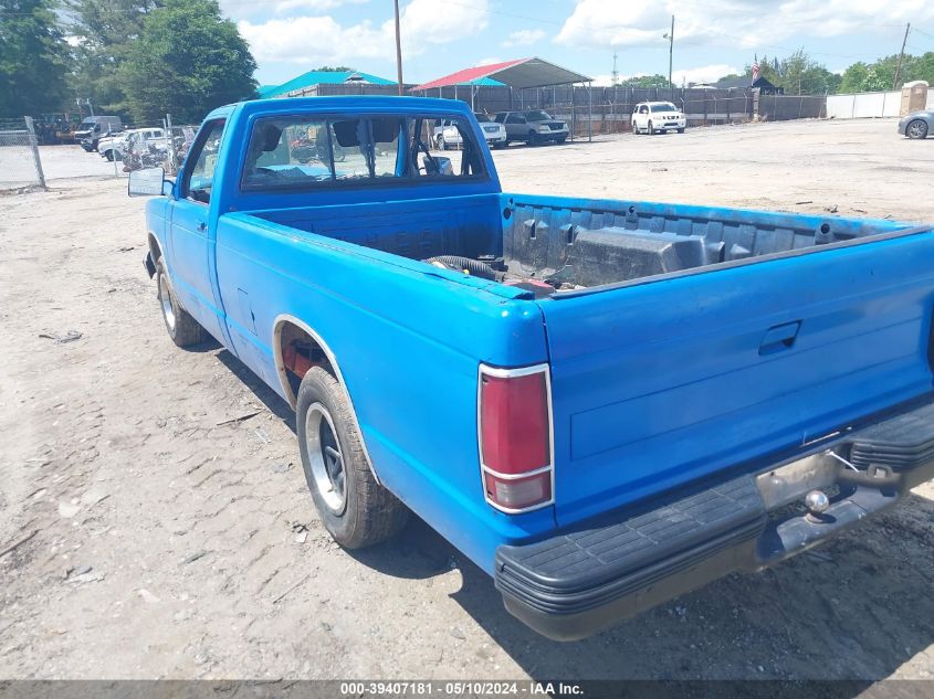 1991 Chevrolet S Truck S10 VIN: 1GCCS14R7M8204033 Lot: 39407181