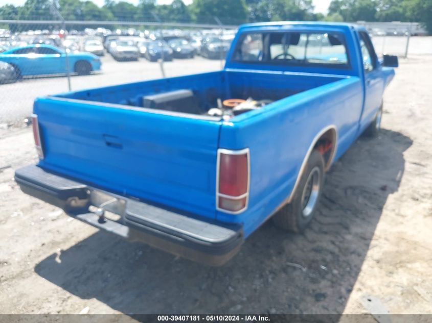 1991 Chevrolet S Truck S10 VIN: 1GCCS14R7M8204033 Lot: 39407181