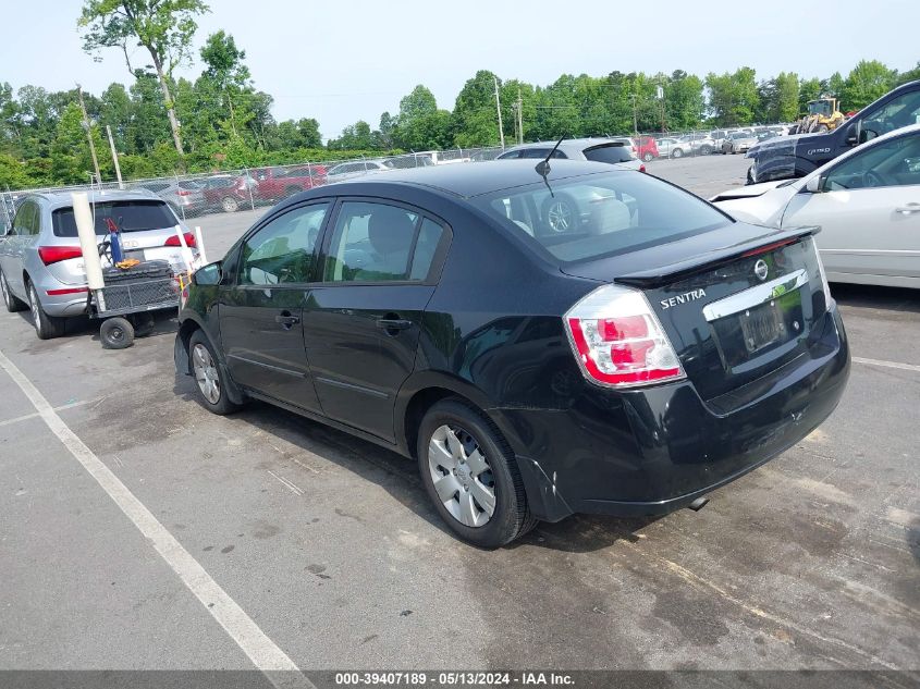 2011 Nissan Sentra 2.0 VIN: 3N1AB6AP1BL728500 Lot: 39407189