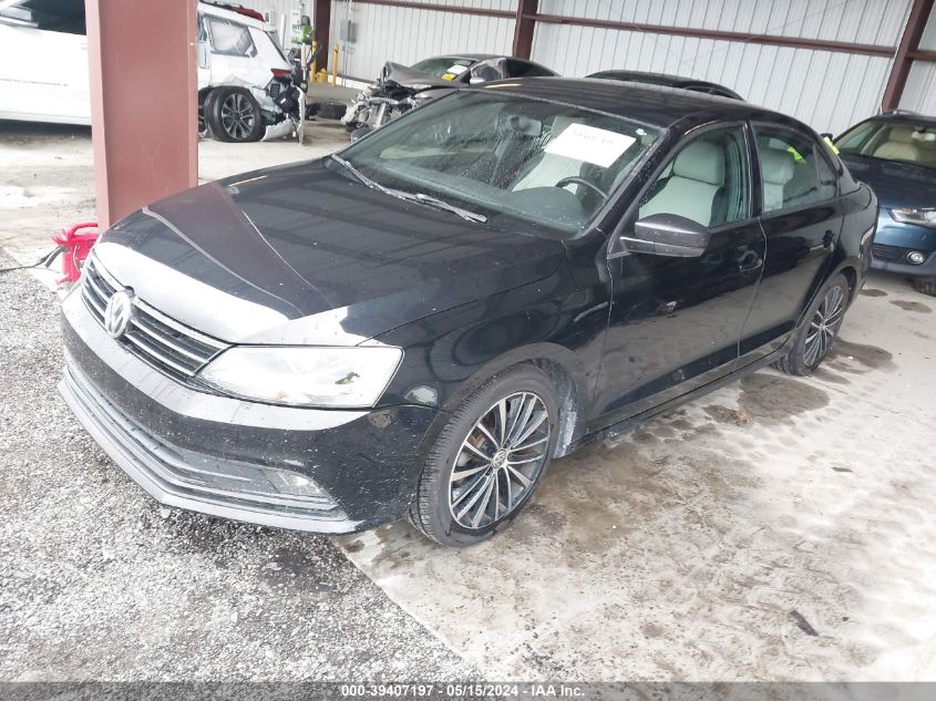 2015 Volkswagen Jetta 1.8T Sport VIN: 3VWD17AJ9FM325652 Lot: 39407197