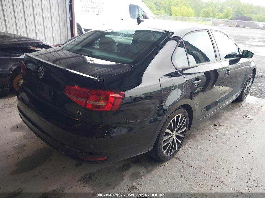 2015 Volkswagen Jetta 1.8T Sport VIN: 3VWD17AJ9FM325652 Lot: 39407197