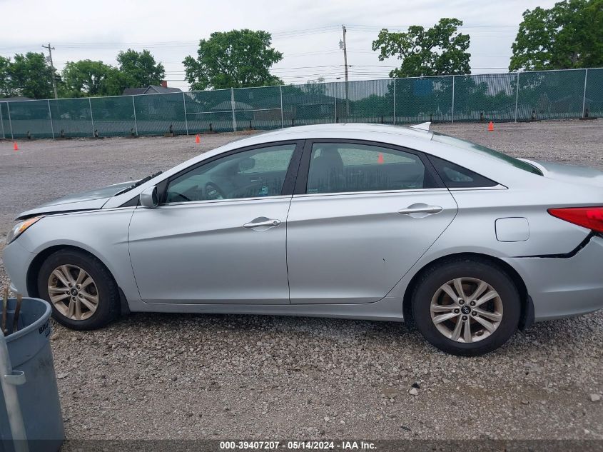 2013 Hyundai Sonata Gls VIN: 5NPEB4AC6DH790820 Lot: 39407207