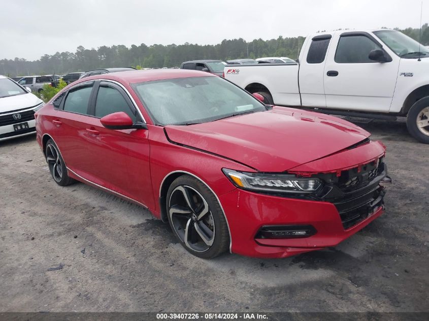 2020 Honda Accord Sport VIN: 1HGCV1F33LA13627 Lot: 39407226