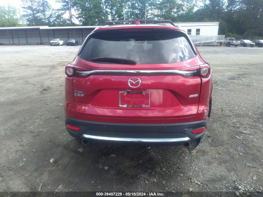 2016 Mazda Cx-9 Grand Touring VIN: JM3TCADY1G0111491 Lot: 39407229