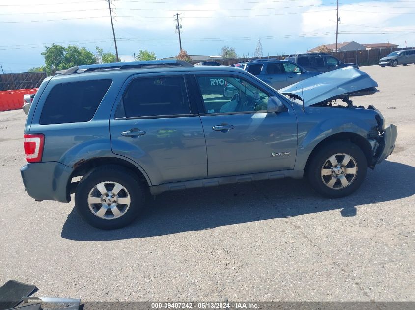 1FMCU5K3XBKC68384 2011 Ford Escape Hybrid Limited