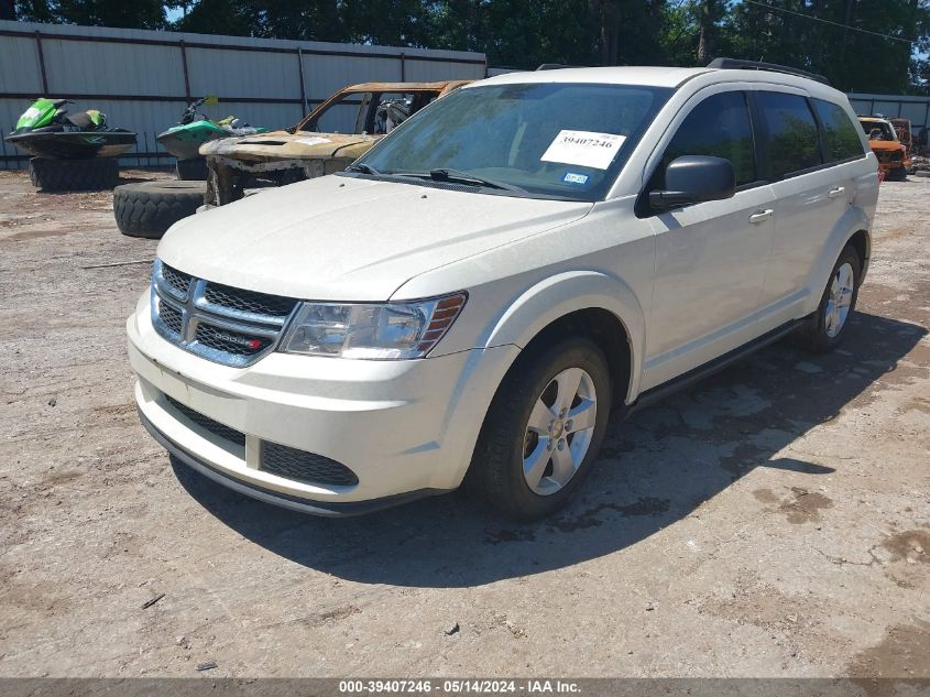 2014 Dodge Journey Se VIN: 3C4PDCAB2ET111955 Lot: 39407246