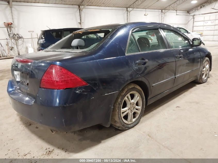 2006 Honda Accord 2.4 Se VIN: 1HGCM55346A077251 Lot: 39407250