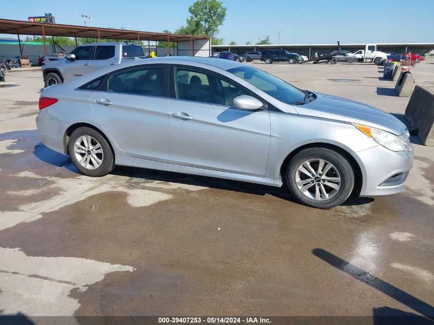 2014 Hyundai Sonata Gls VIN: 5NPEB4AC4EH843922 Lot: 39407253