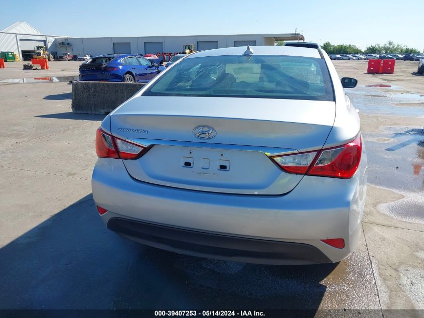 2014 Hyundai Sonata Gls VIN: 5NPEB4AC4EH843922 Lot: 39407253