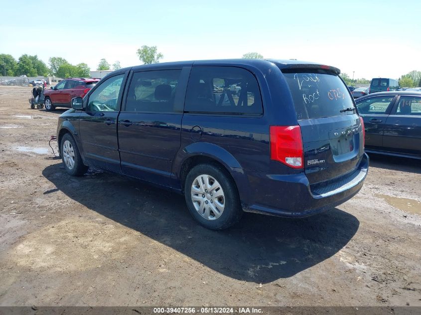 2015 Dodge Grand Caravan Se VIN: 1C4RDGBG3FR713598 Lot: 39407256