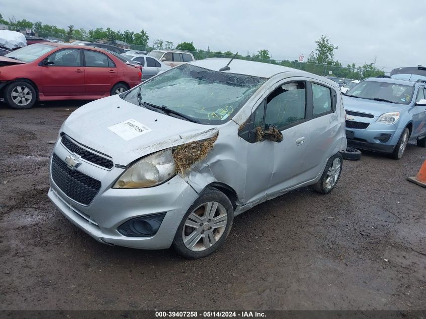 2013 Chevrolet Spark 1Lt Auto VIN: KL8CD6S96DC506428 Lot: 39407258