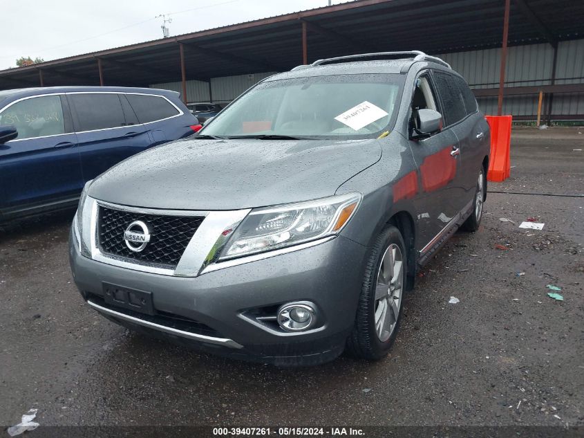 2015 Nissan Pathfinder Platinum VIN: 5N1AR2MM9FC711363 Lot: 39407261