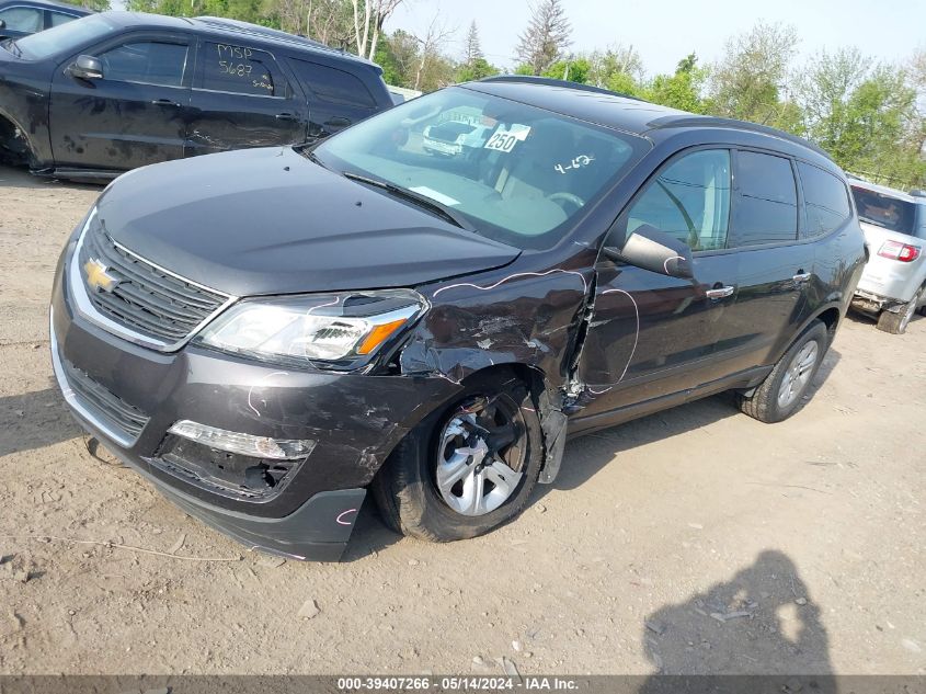 2017 Chevrolet Traverse Ls VIN: 1GNKRFKD2HJ333329 Lot: 39407266