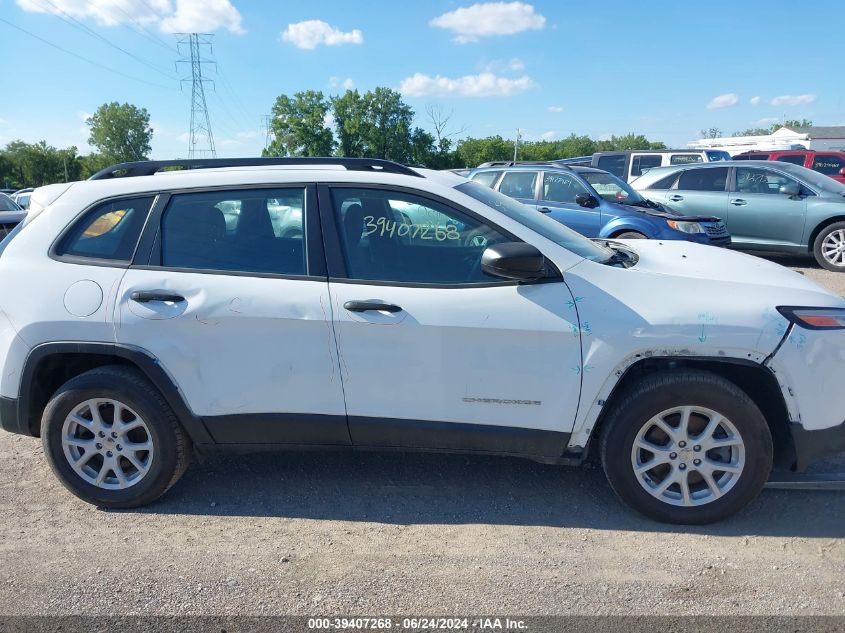 2015 Jeep Cherokee Sport VIN: 1C4PJMAB6FW764136 Lot: 39407268