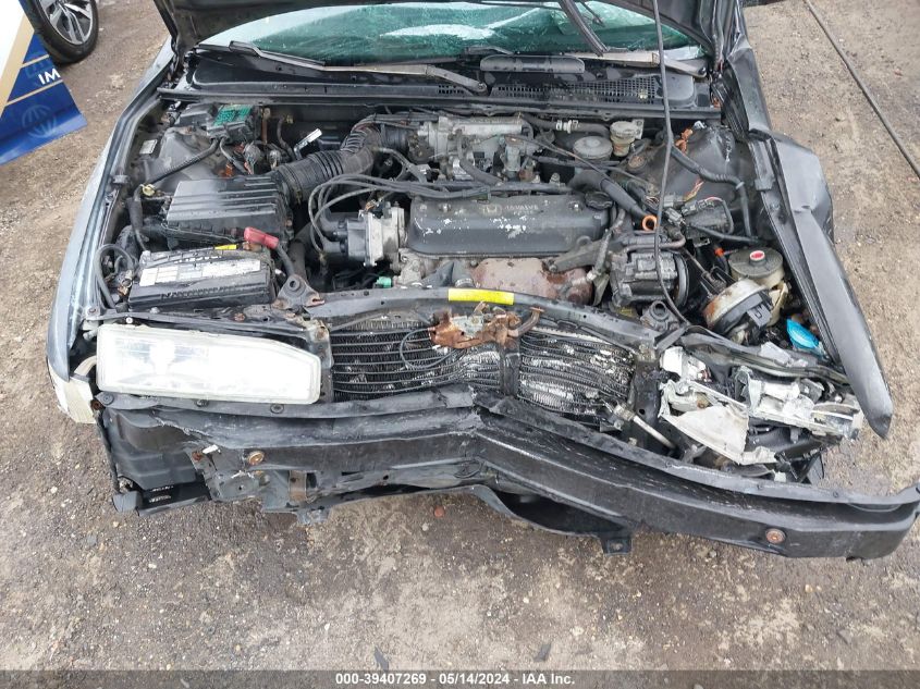 1991 Honda Accord Lx/Ex VIN: 1HGCB7557MA193947 Lot: 39407269