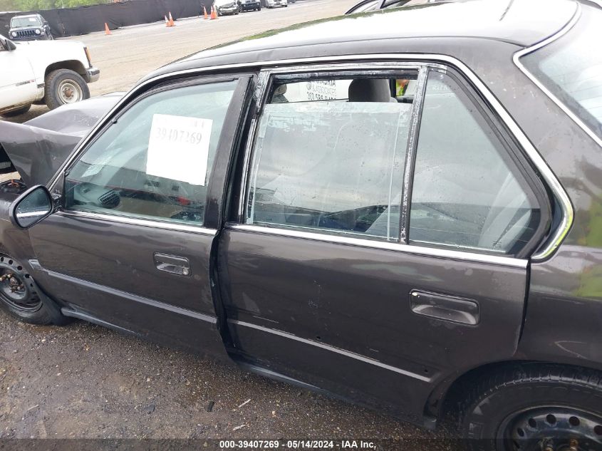 1991 Honda Accord Lx/Ex VIN: 1HGCB7557MA193947 Lot: 39407269