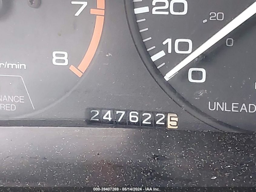 1991 Honda Accord Lx/Ex VIN: 1HGCB7557MA193947 Lot: 39407269