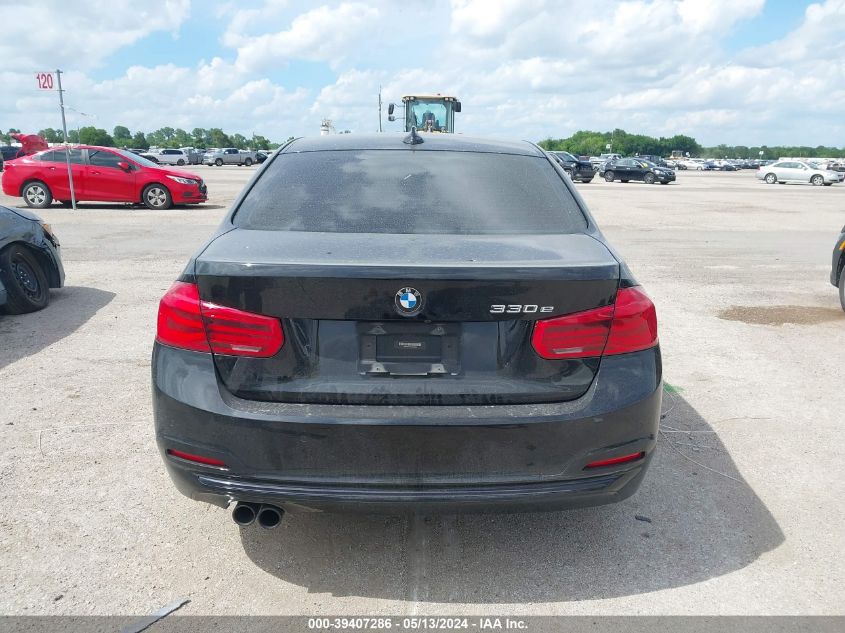 2017 BMW 330E Iperformance VIN: WBA8E1C31HA158950 Lot: 39407286