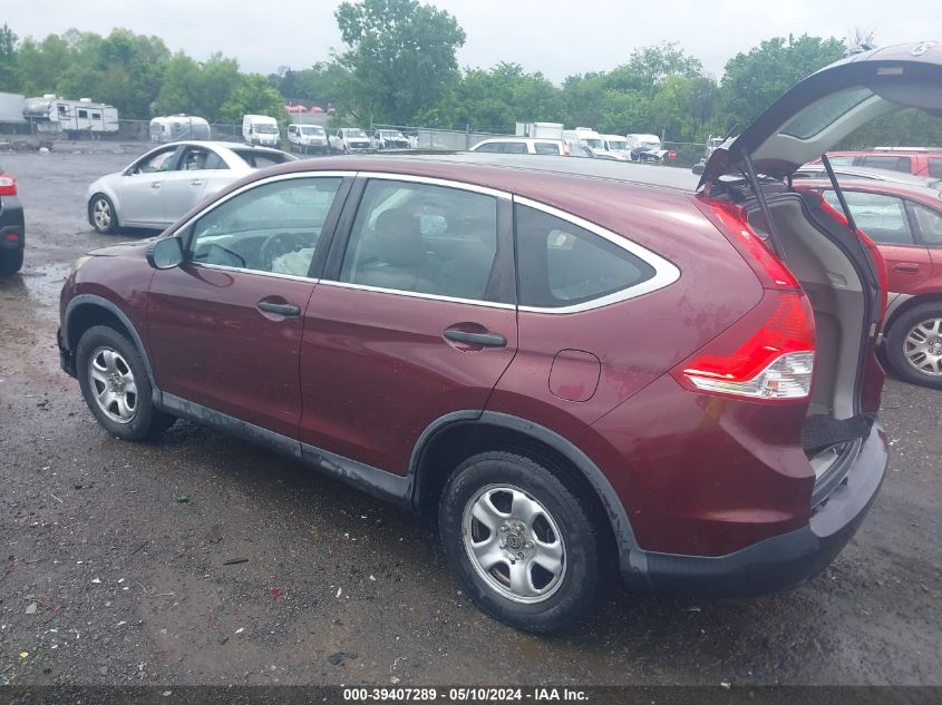 2013 HONDA CR-V LX - 5J6RM3H35DL025163