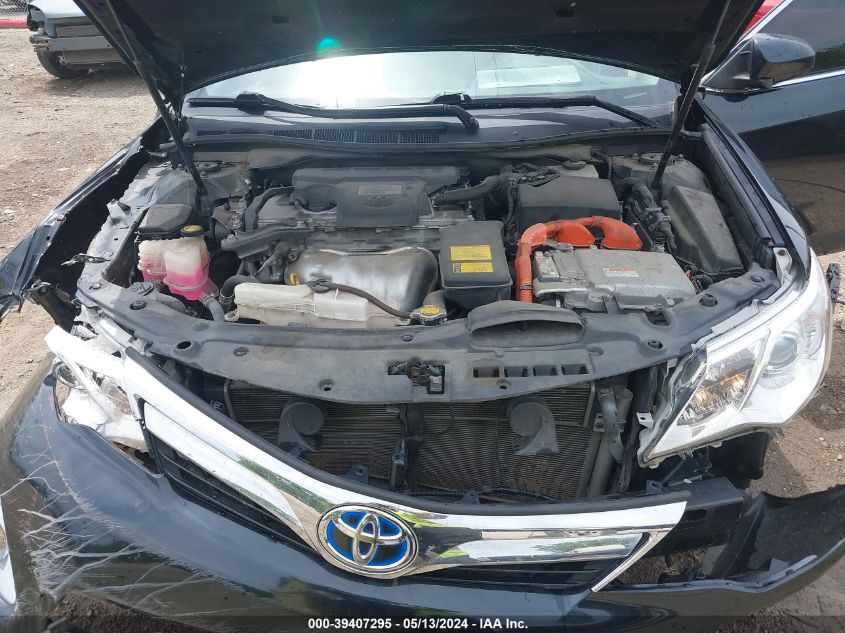 2013 Toyota Camry Hybrid Xle VIN: 4T1BD1FK6DU072780 Lot: 39407295