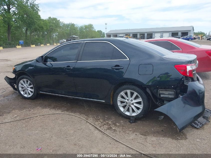 2013 Toyota Camry Hybrid Xle VIN: 4T1BD1FK6DU072780 Lot: 39407295