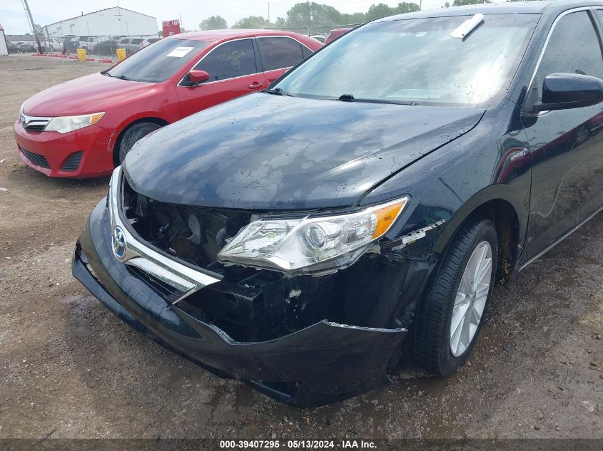 2013 Toyota Camry Hybrid Xle VIN: 4T1BD1FK6DU072780 Lot: 39407295