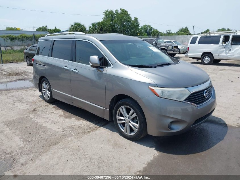 2011 Nissan Quest Sl VIN: JN8AE2KP2B9004873 Lot: 39407296