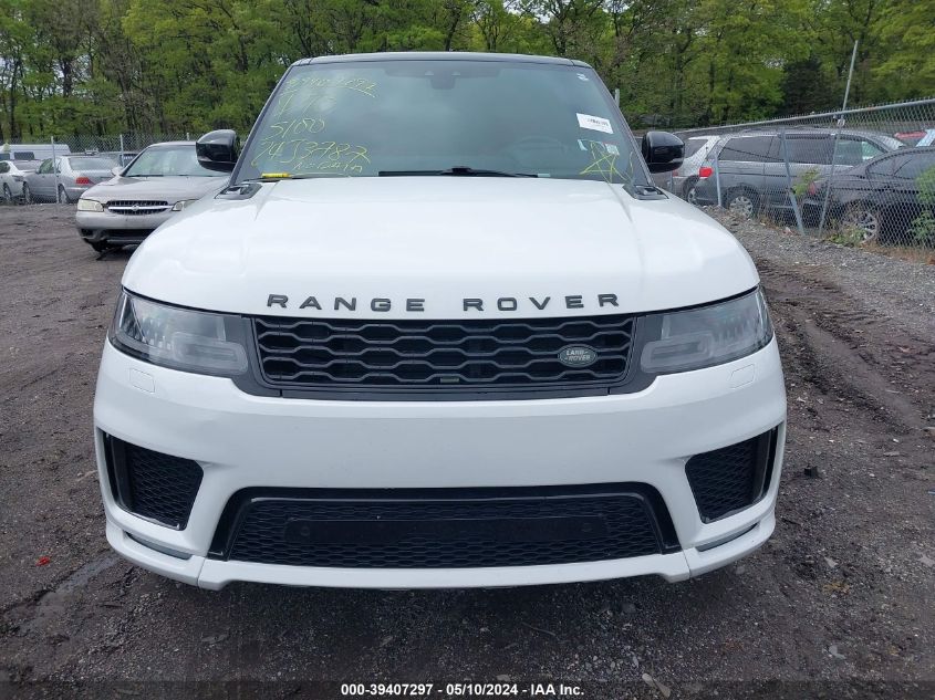 2018 Land Rover Range Rover Sport Hse Dynamic VIN: SALWV2SV3JA698480 Lot: 39407297