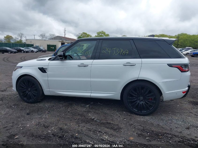 2018 Land Rover Range Rover Sport Hse Dynamic VIN: SALWV2SV3JA698480 Lot: 39407297