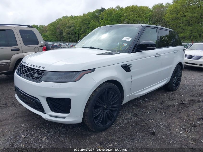 VIN SALWV2SV3JA698480 2018 LAND ROVER RANGE ROVER SPORT HSE DYNAMIC