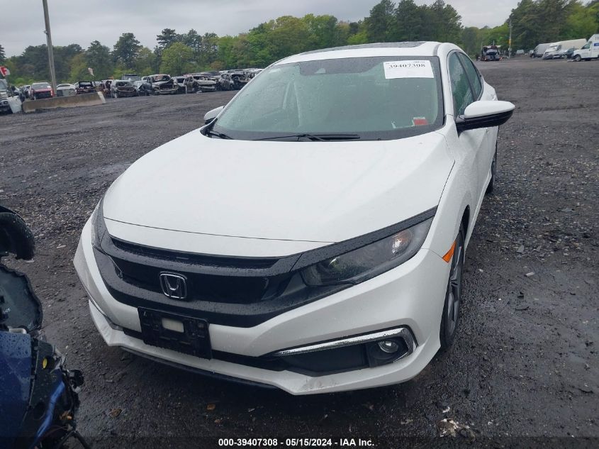 2019 Honda Civic Ex VIN: 19XFC1F37KE206869 Lot: 39407308