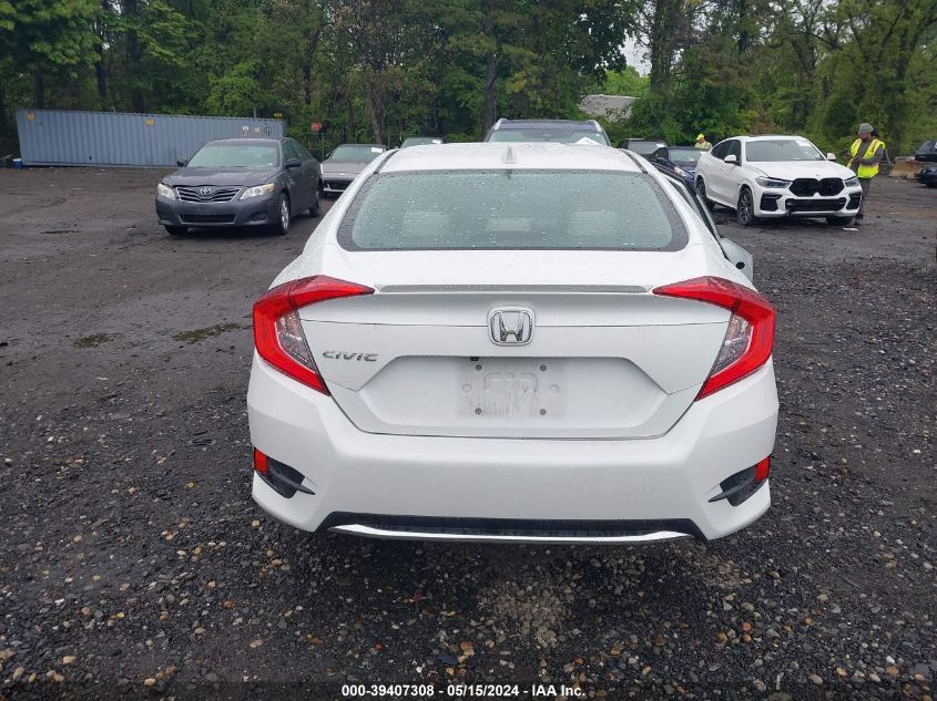 2019 Honda Civic Ex VIN: 19XFC1F37KE206869 Lot: 39407308