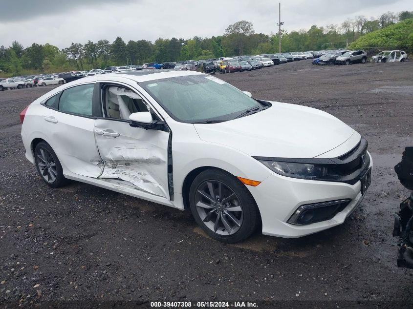 2019 Honda Civic Ex VIN: 19XFC1F37KE206869 Lot: 39407308