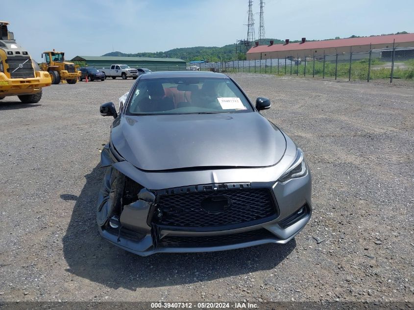 2022 Infiniti Q60 Red Sport 400 Awd VIN: JN1FV7LL3NM680540 Lot: 39407312