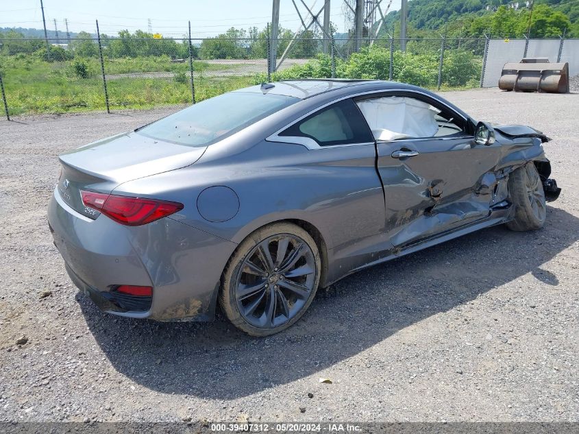 2022 Infiniti Q60 Red Sport 400 Awd VIN: JN1FV7LL3NM680540 Lot: 39407312