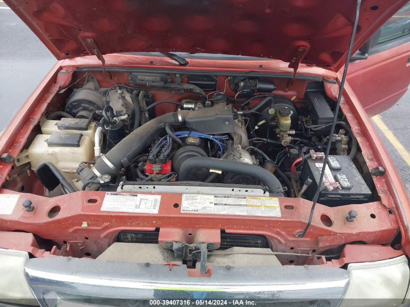 1999 Ford Ranger Xl/Xlt VIN: 1FTYR10C3XPA10662 Lot: 39407316