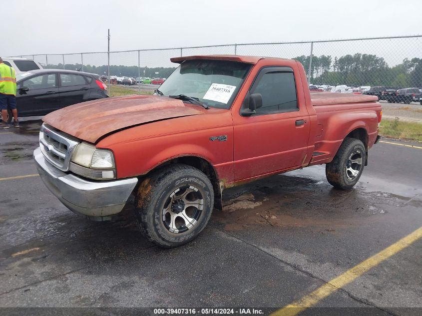 1999 Ford Ranger Xl/Xlt VIN: 1FTYR10C3XPA10662 Lot: 39407316