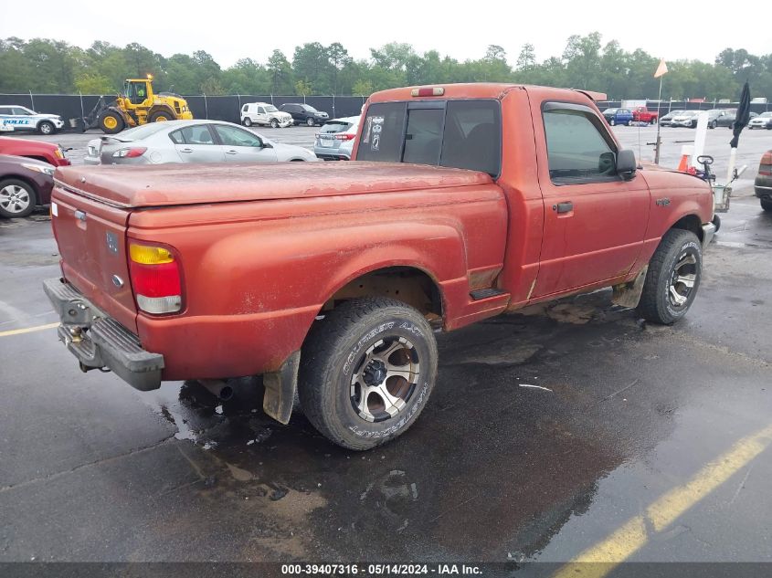 1999 Ford Ranger Xl/Xlt VIN: 1FTYR10C3XPA10662 Lot: 39407316