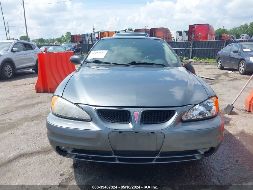 2005 Pontiac Grand Am Se VIN: 1G2NE52F95M249570 Lot: 39407324
