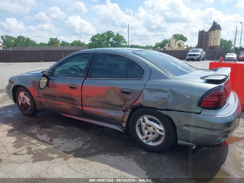 2005 Pontiac Grand Am Se VIN: 1G2NE52F95M249570 Lot: 39407324