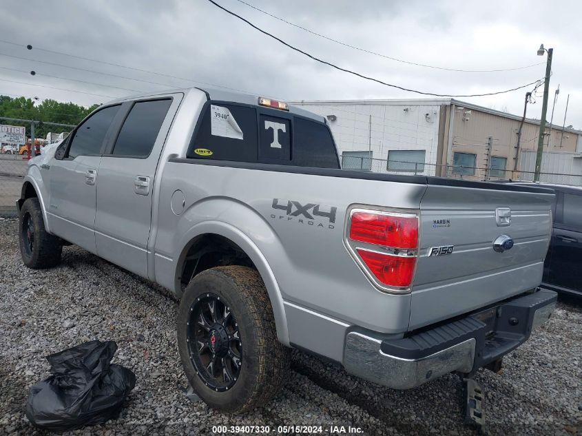 2011 Ford F-150 Lariat VIN: 1FTFW1ET3BFB60522 Lot: 39407330