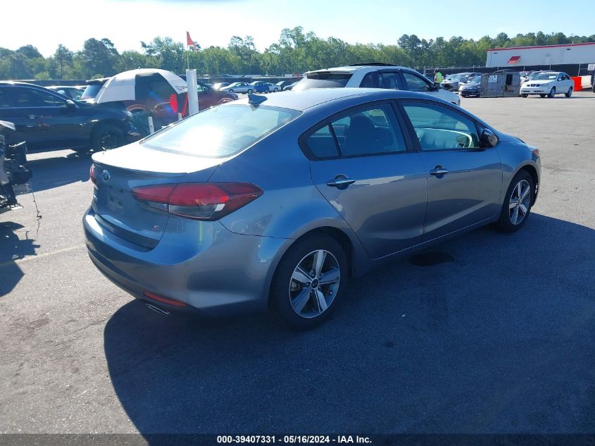 2018 Kia Forte S VIN: 3KPFL4A74JE265212 Lot: 39407331