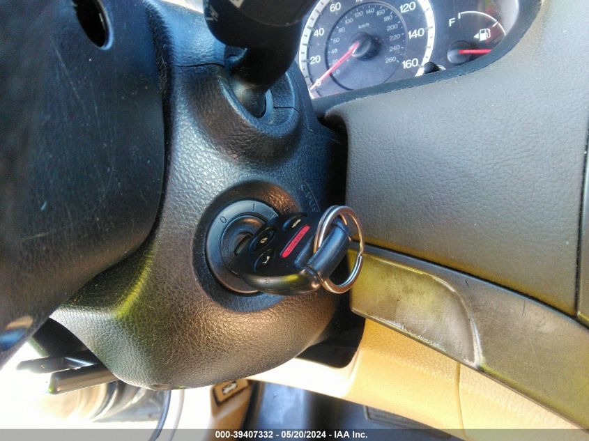 2009 Honda Accord 2.4 Lx VIN: 1HGCP263X9A053139 Lot: 39407332