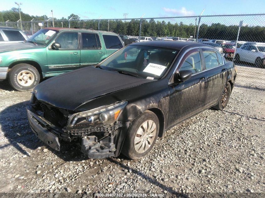 2009 Honda Accord 2.4 Lx VIN: 1HGCP263X9A053139 Lot: 39407332