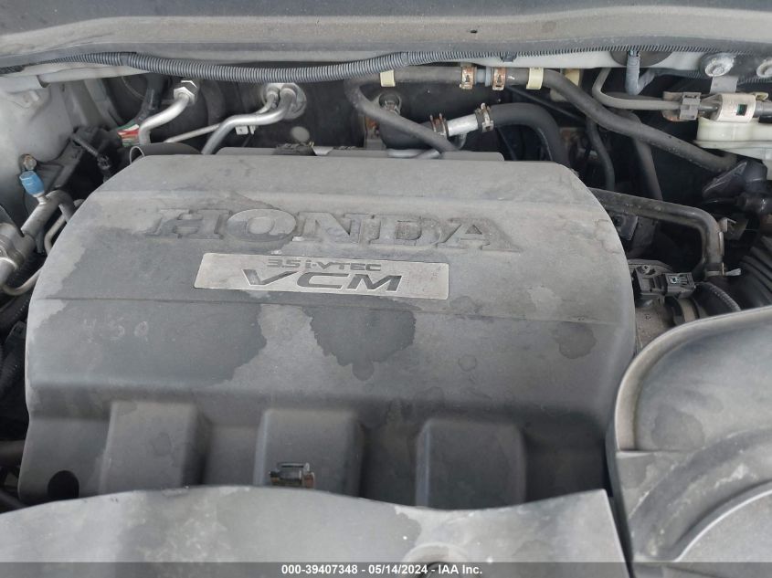 2010 Honda Pilot Ex-L VIN: 5FNYF4H60AB014307 Lot: 39407348